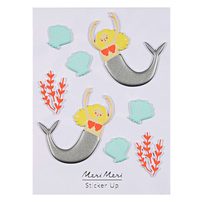 Meri Meri - Mermaid Puffy Stickers