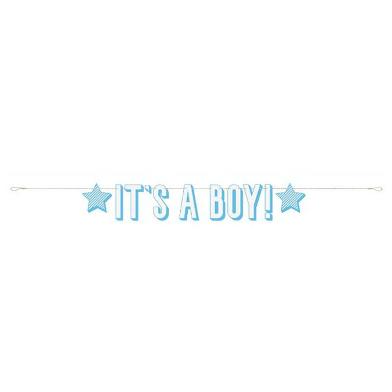 Unique - It's A Boy Letter Banner