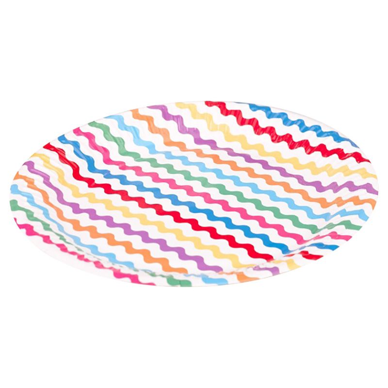 Neviti - Carnival Multi-coloured Waves Plates