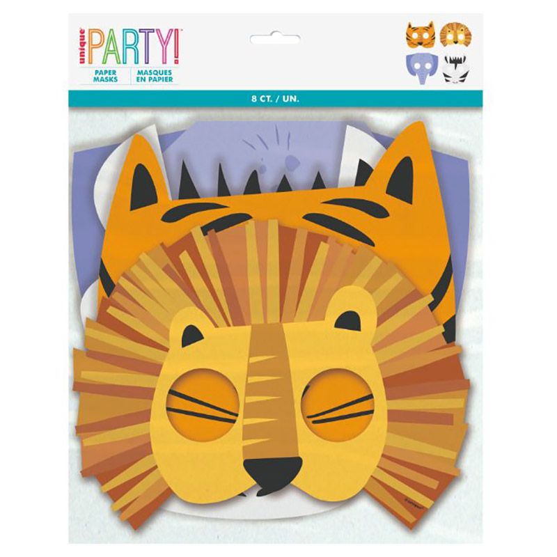 Unique - Animal Safari Paper Mask