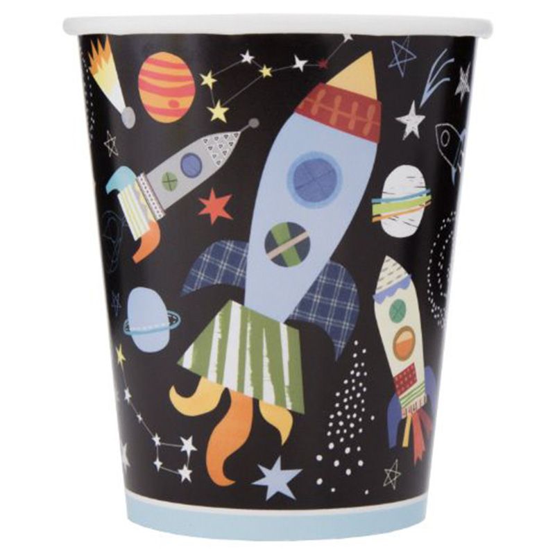 Unique - Outer Space Cups Pack of 8