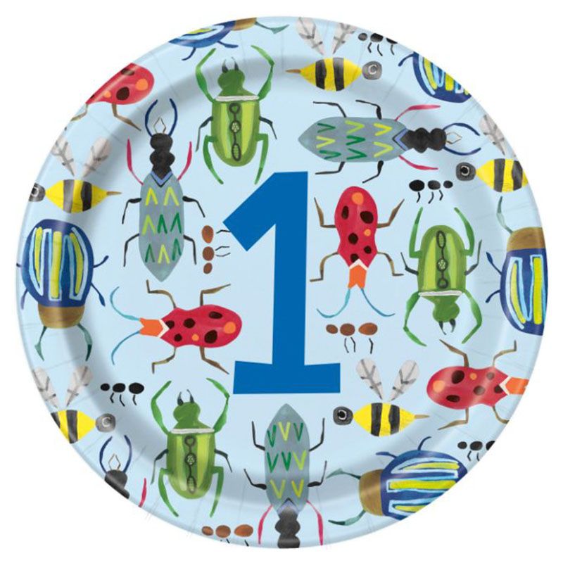 Unique - Bug 9" Plates, 8pc