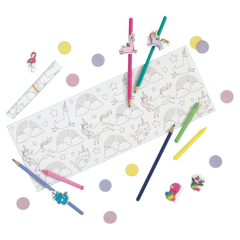 Unique - 3 Unicorn Colouring Sets