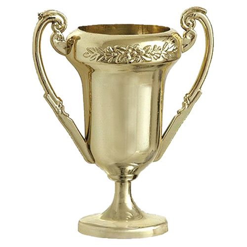 Unique - Bag of Award Trophy 4pcs - Gold