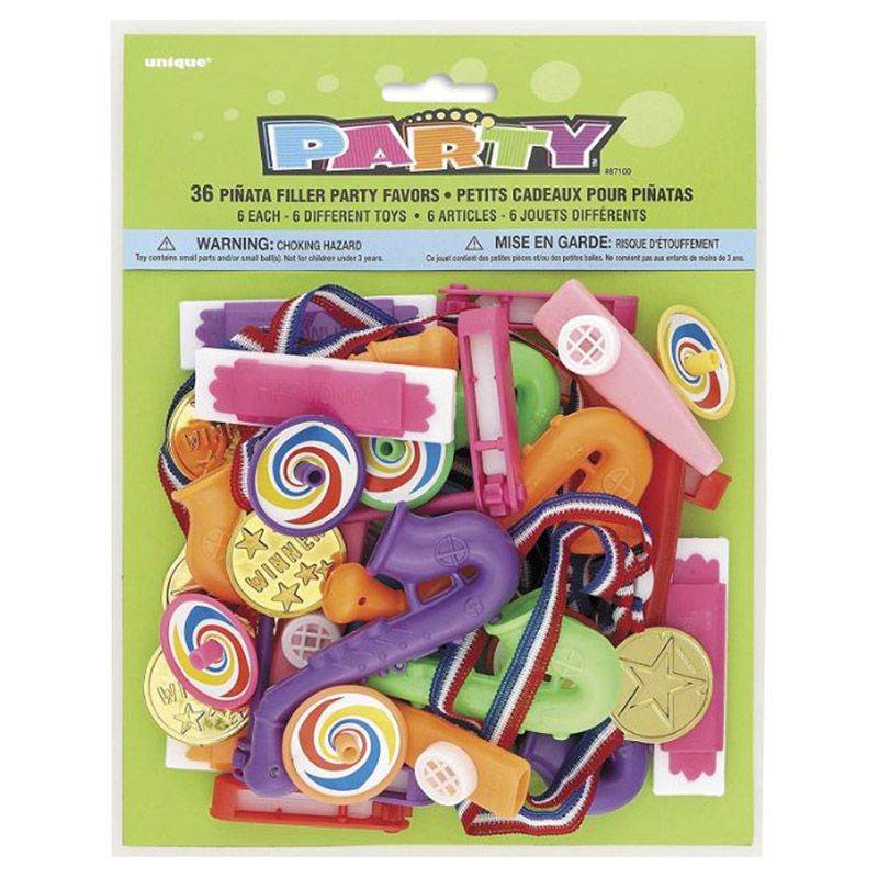 Unique - Pinata Filler 36 Pcs