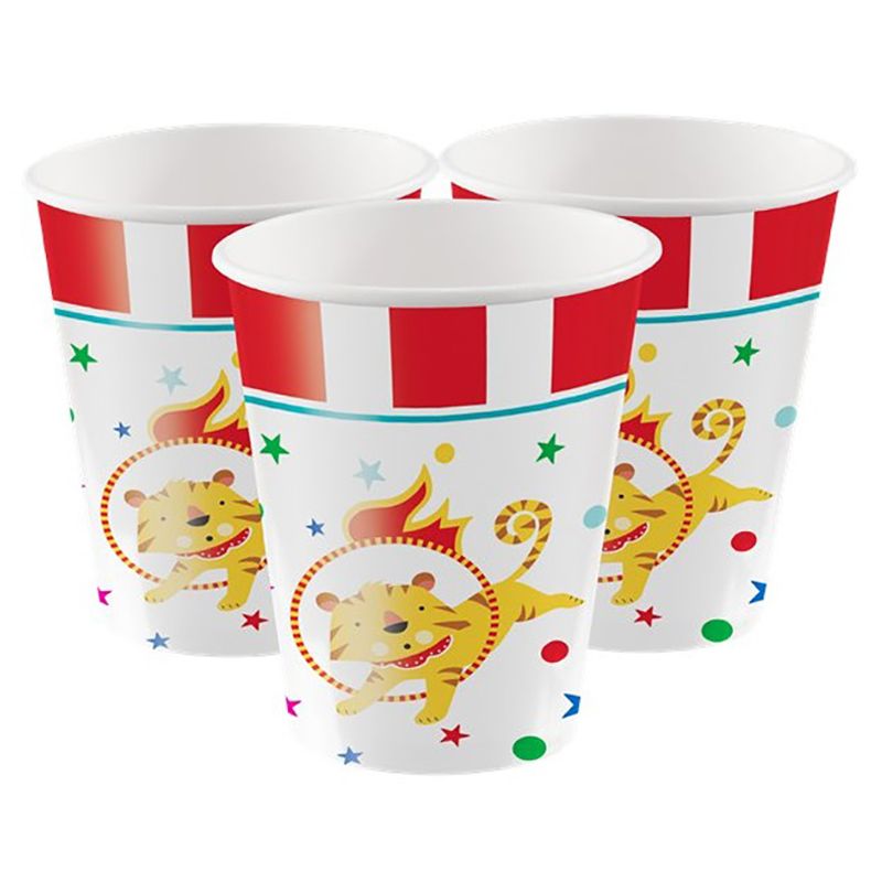 Party Camel - Circus Carnival Party Cups - 8pcs