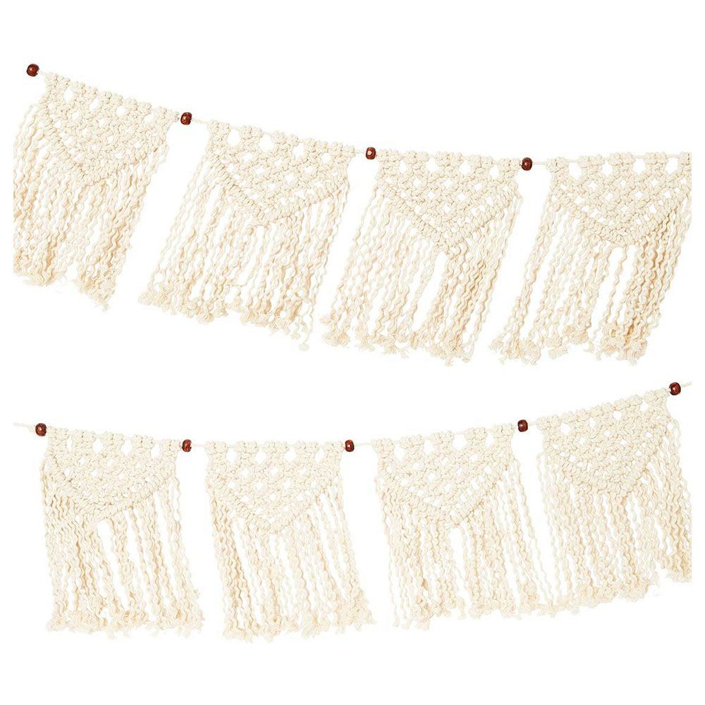 Talking Tables - Boho Macrame Garland - Cream