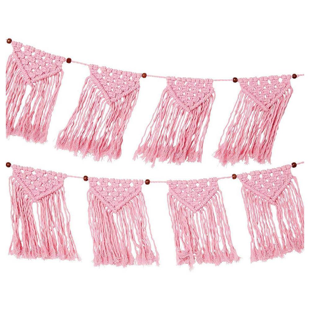 Talking Tables - Boho Pink Macrame Garland