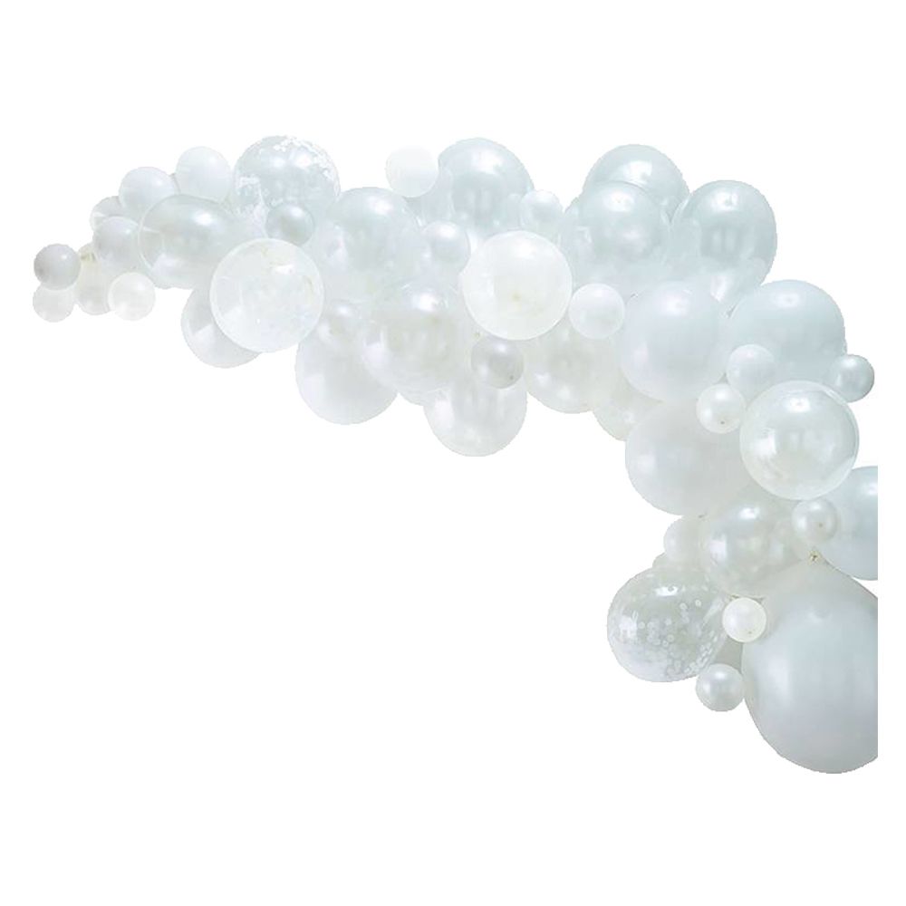 Ginger Ray - Balloon Arch Kit 70pcs - White