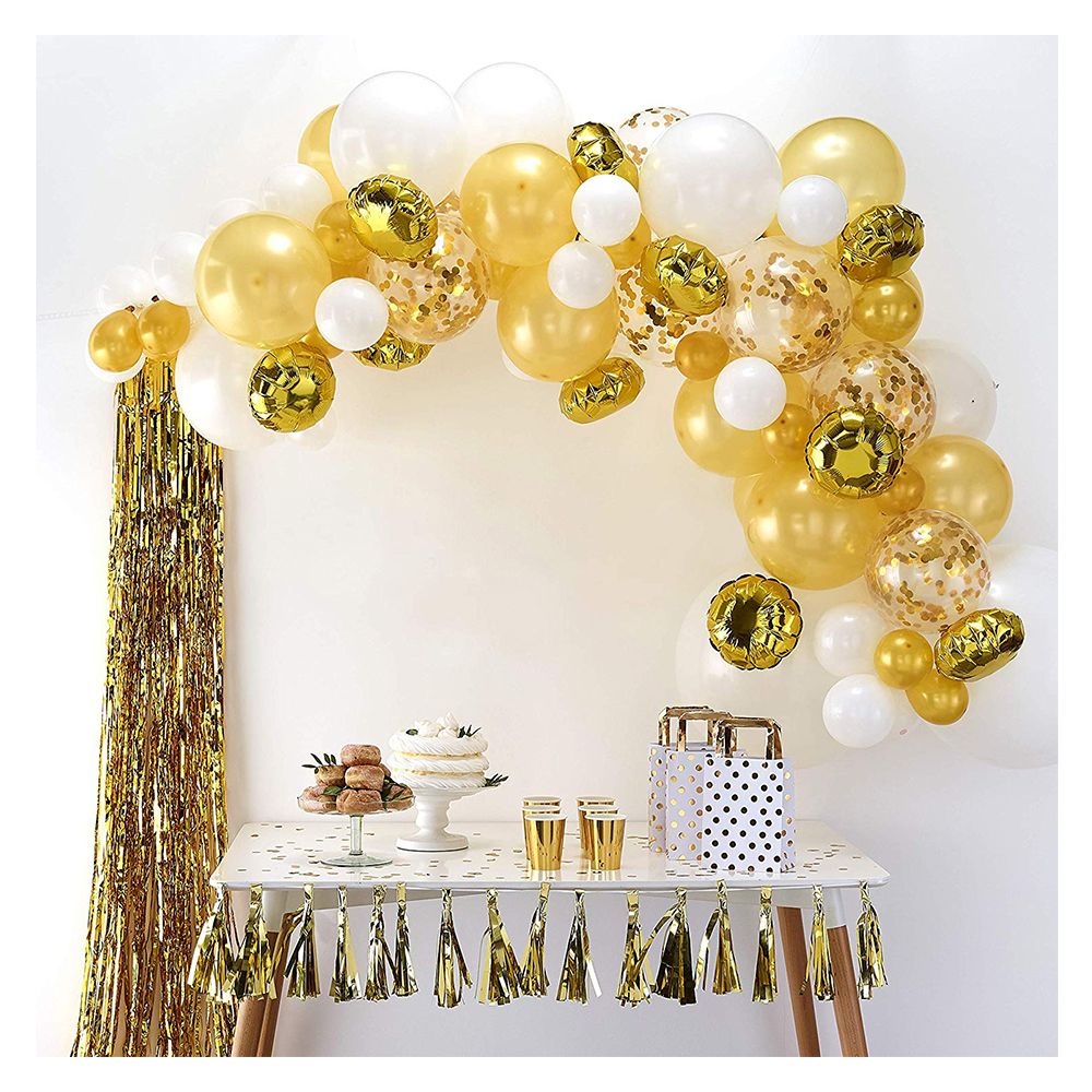 Ginger Ray - Balloon Arch Kit 70pcs - Gold