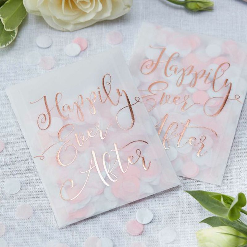 Ginger Ray - Happily Ever After Tissue Confetti Envelope