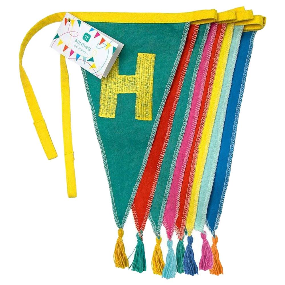 Talking Tables - Happy Birthday Rainbow Fabric Bunting