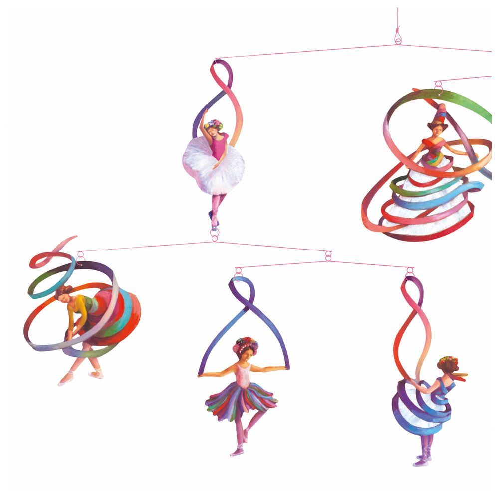 Djeco - FSC Paper Mobiles Dancers 