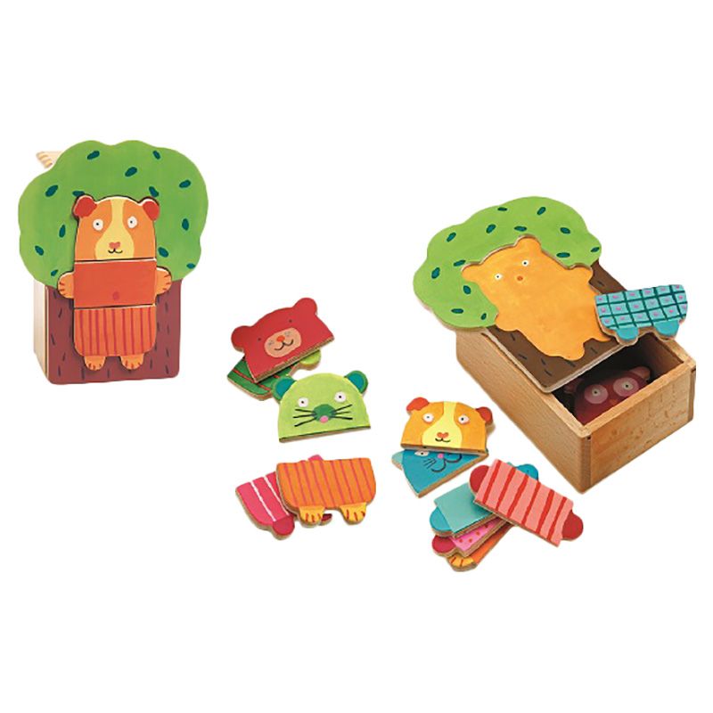 Djeco - Wooden Puzzles Arbra Doudou