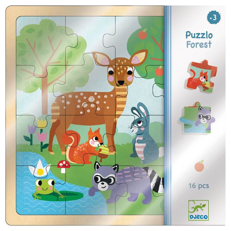 Djeco - Wooden Puzzle - Forest