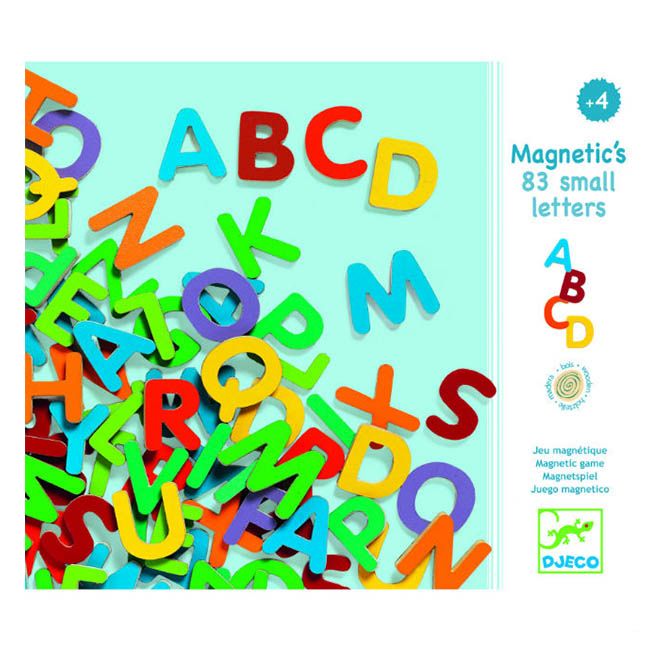 Djeco - 83 Small Magnetic Letters