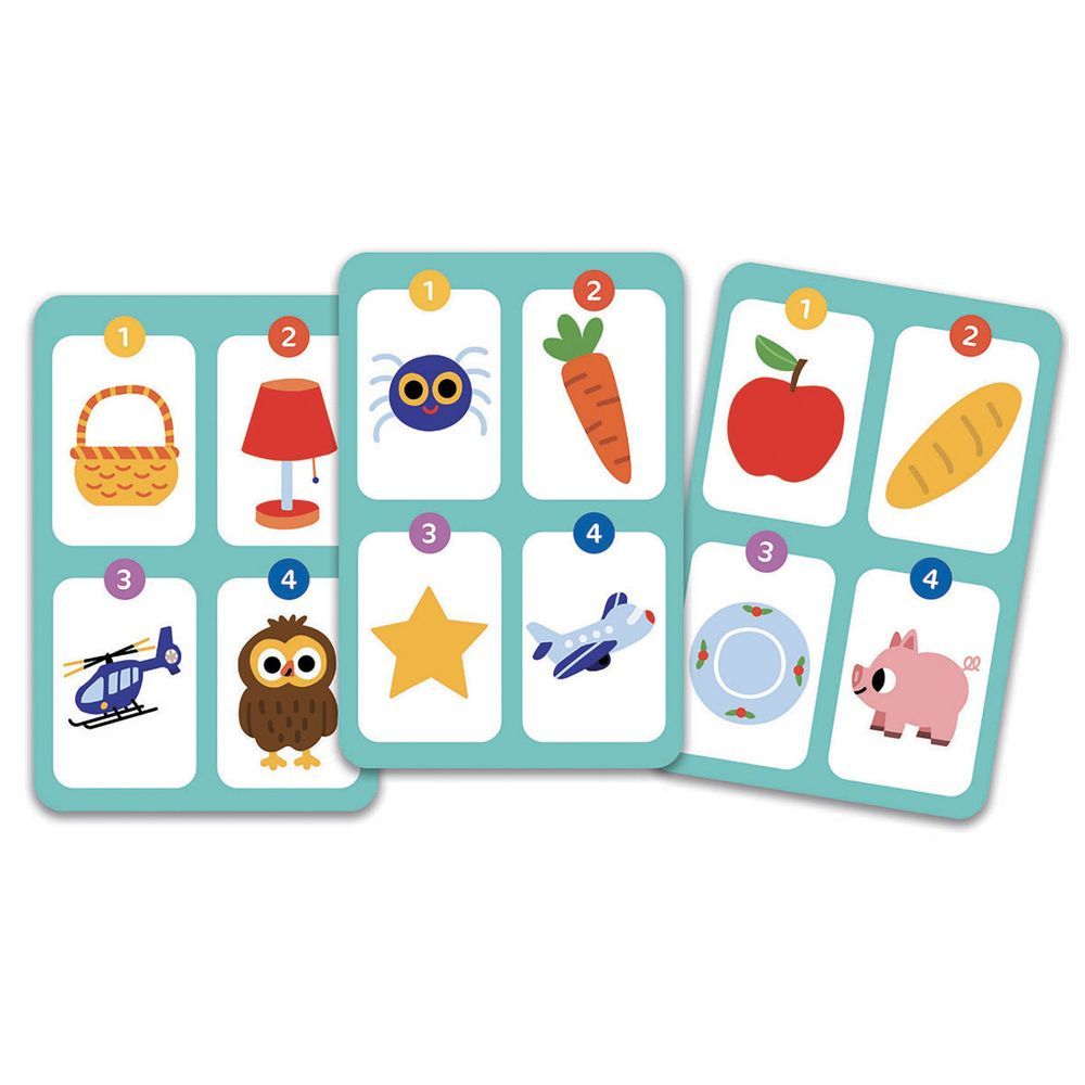 Djeco - Motamo Junior Card Game