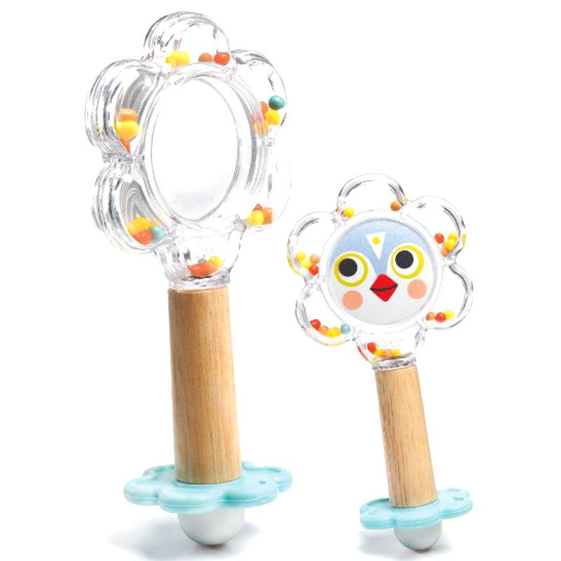 DJECO - BabyFlower Mirror Rattle