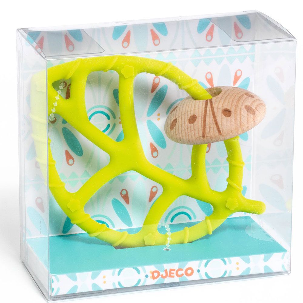 Djeco - Baby Greeni Teether