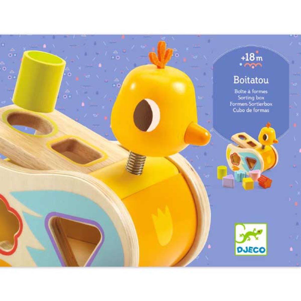 Djeco - Boitatou Shape Sorter 7 pcs