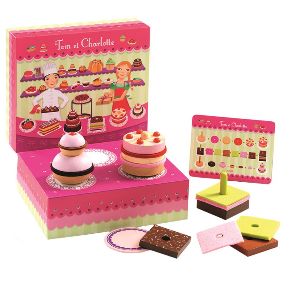 Djeco - Role Play Sweets Charlotte & Tom Playset