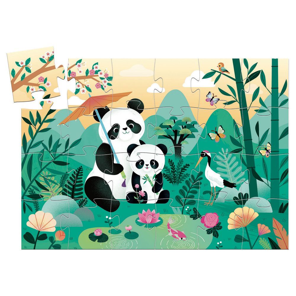 Djeco - Leo The Panda Puzzle 24pcs