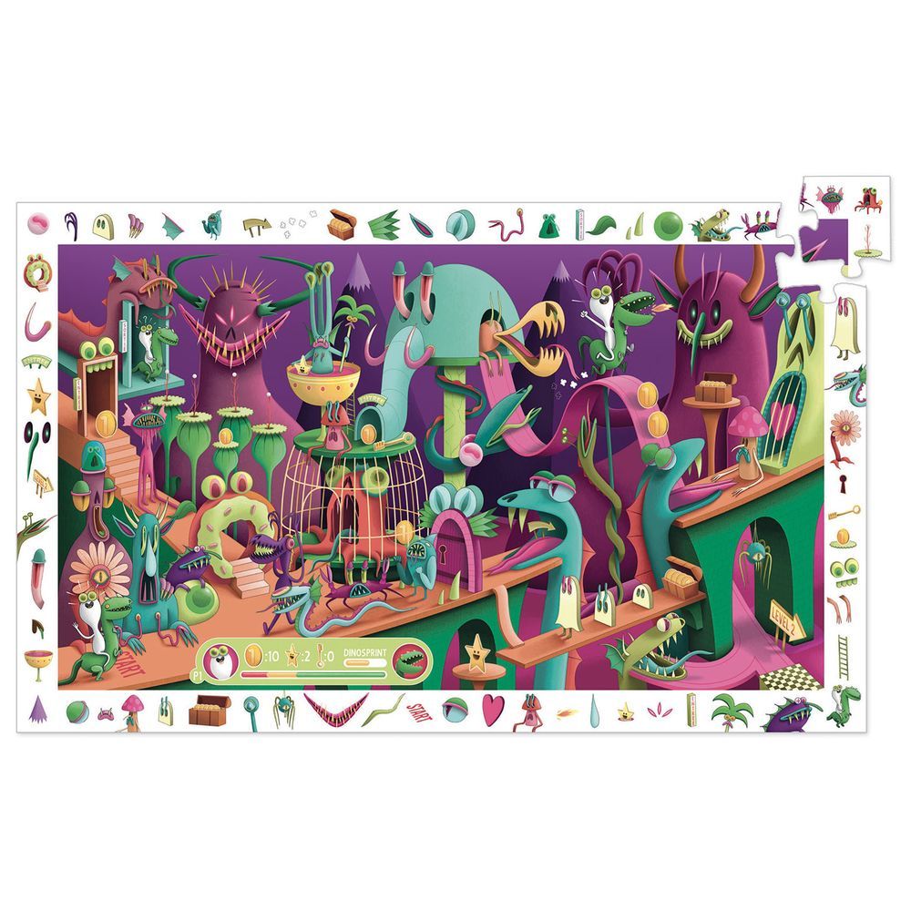 Djeco - In A Video Game Puzzle - 200pcs