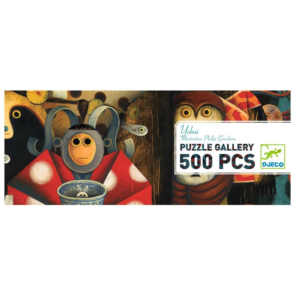 Djeco - Yokai Gallery Puzzle 500pcs