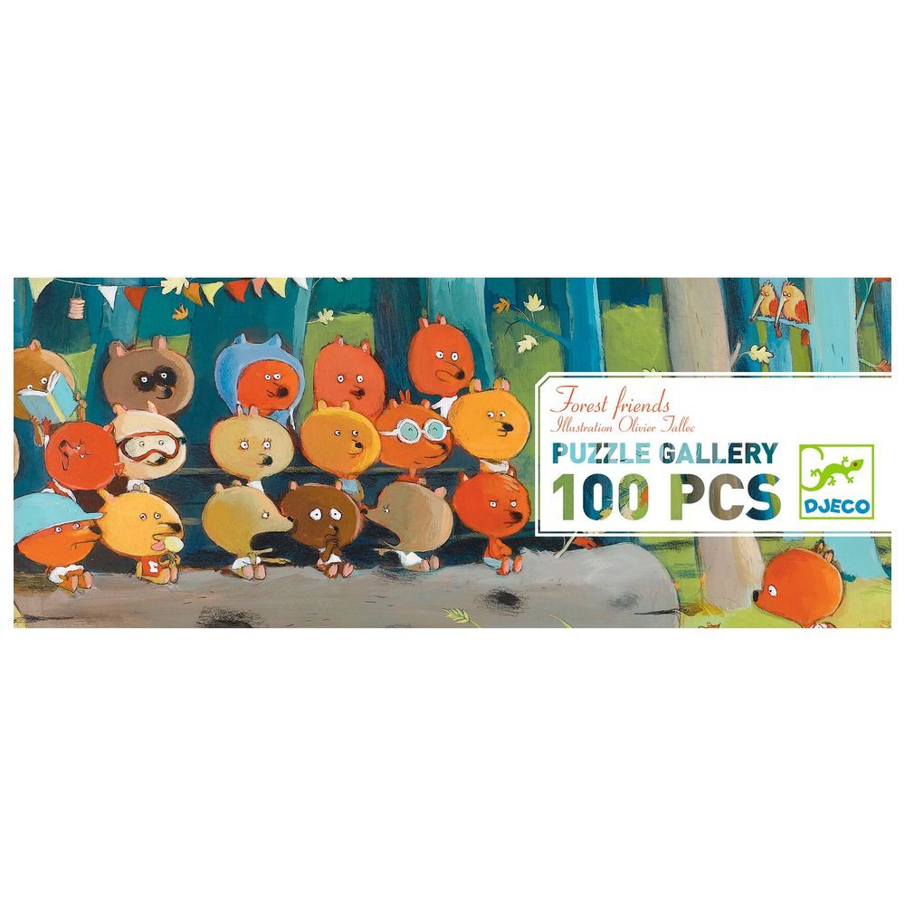 Djeco - Forest Friends Puzzle 100pcs