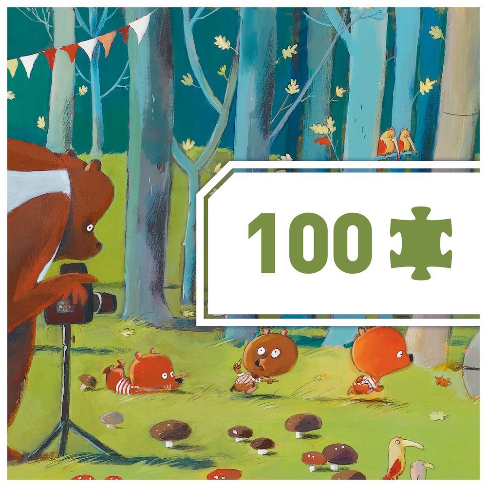 Djeco - Forest Friends Puzzle 100pcs