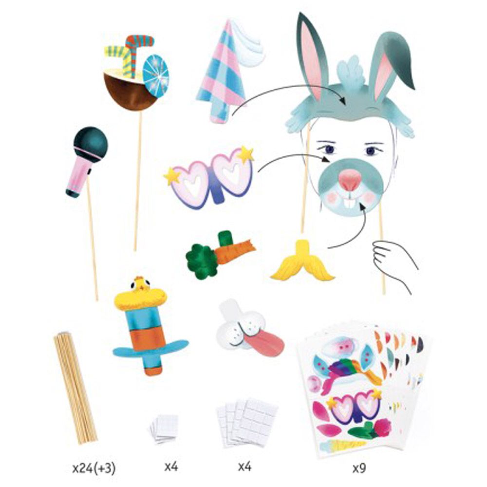 Djeco - Ballons & Co Animal Party Prop - 40pcs