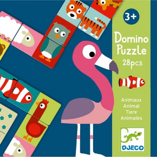 Djeco - Domino Animo Puzzle Game