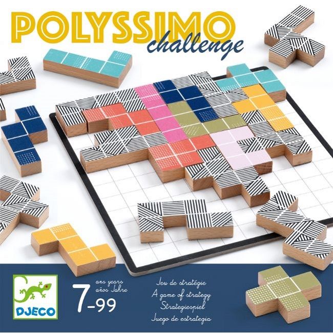 Djeco - Polyssimo Challenge Board Game