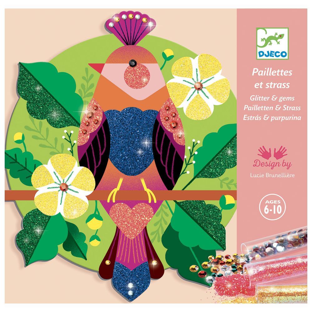 Djeco - Paradisio Glitters And Gems