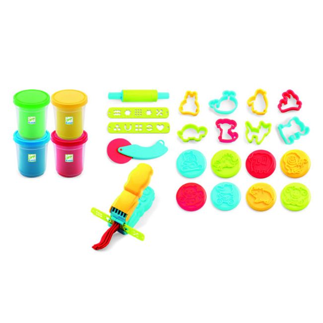 Djeco - Dough Tubs & Tools