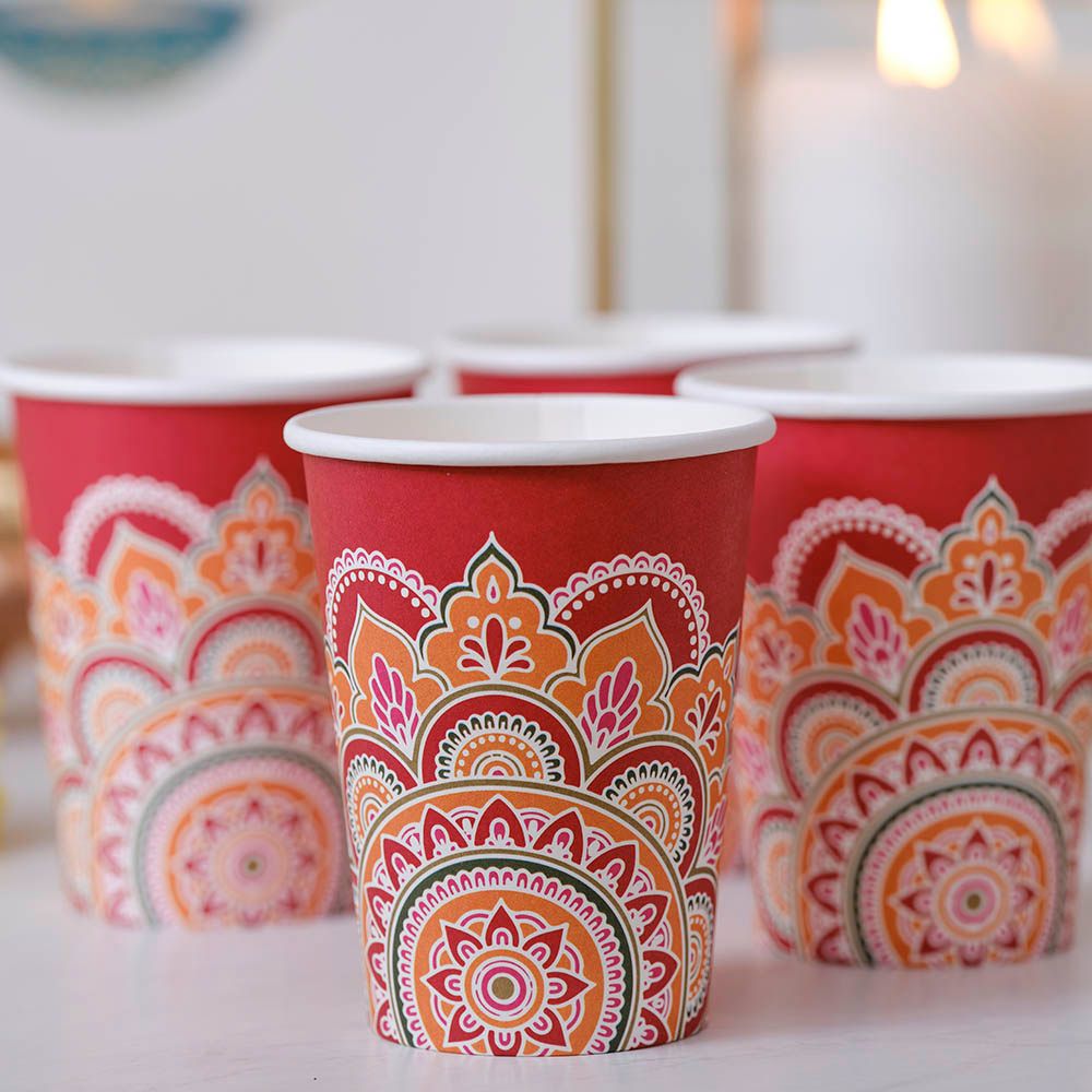 Ginger Ray - Patterned Paper Cups - 8pcs