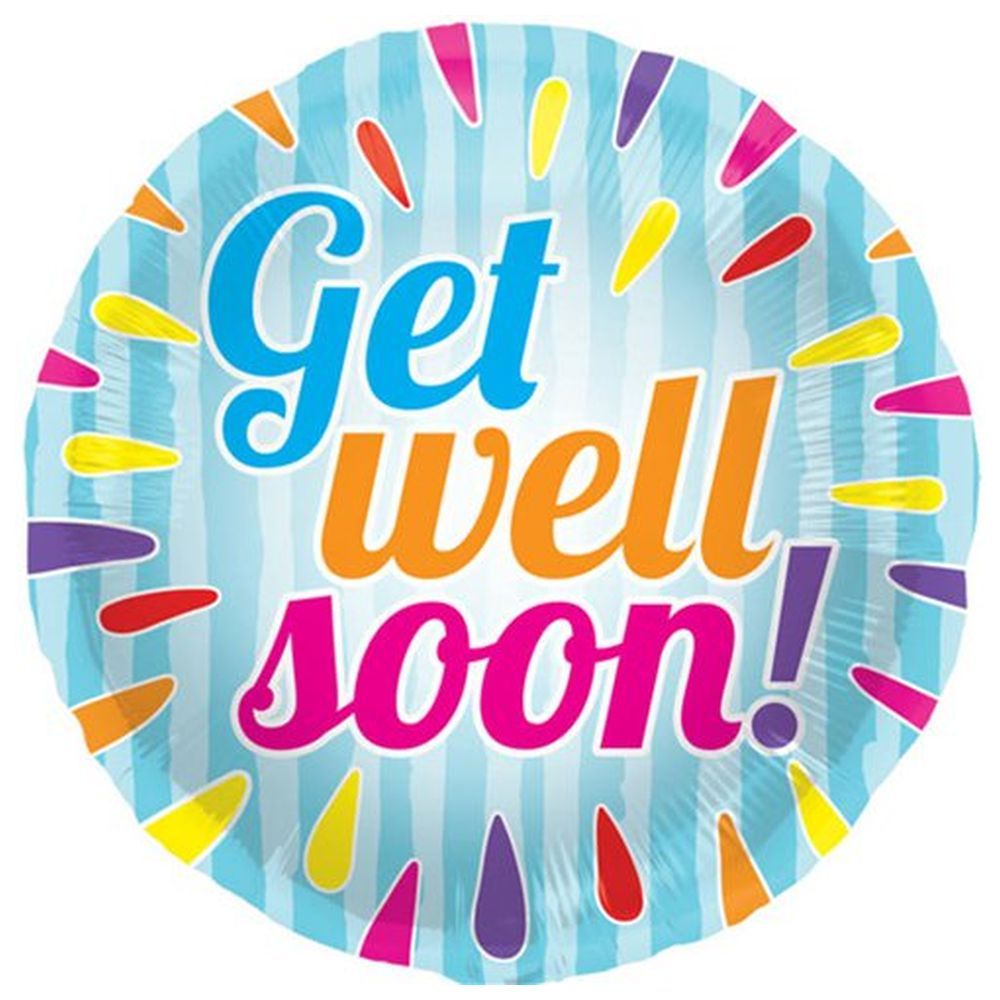 Party Camel - Get Well Soon Foil Balloon 