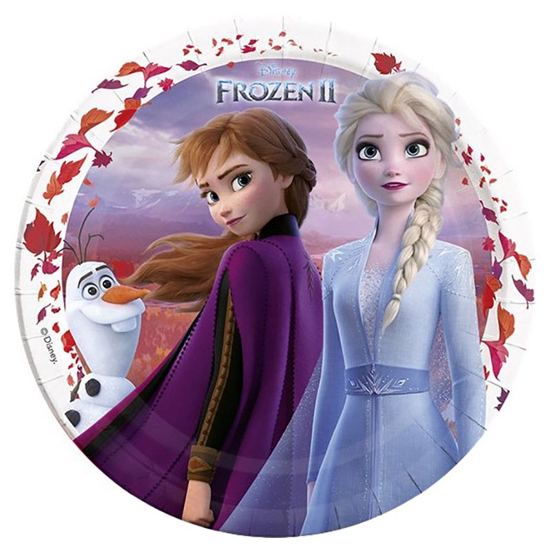 Party Camel - Disney Frozen 2 Plates 23cm - 8pcs