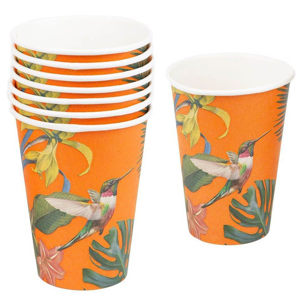 Talking Tables - Tropical Cup Pack of 8 - Orange