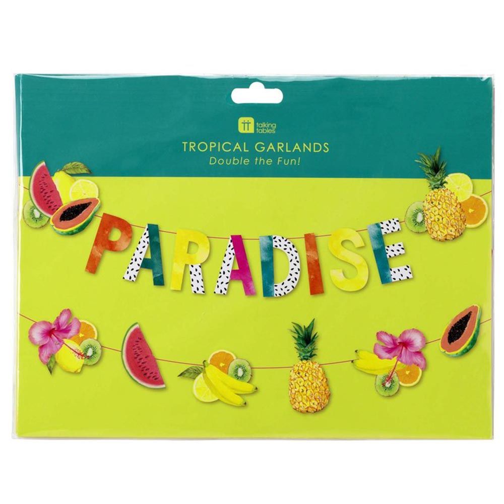 Talking Tables Tropical Fiesta Paradise Fruit Garland