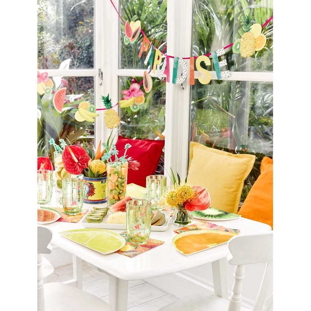 Talking Tables Tropical Fiesta Paradise Fruit Garland