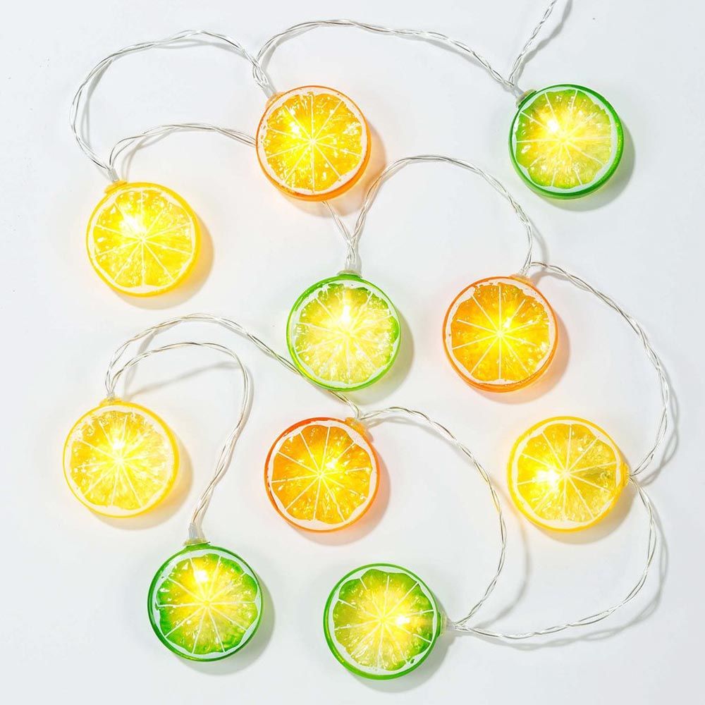 Talking Tables Tropical Fiesta Fruit Slice Lights