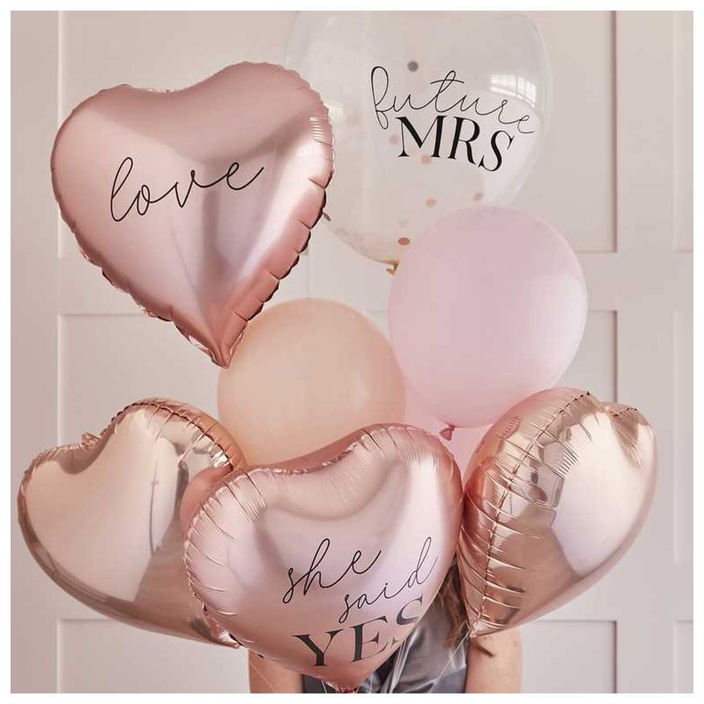 Ginger Ray - Hen Party Balloons - Rose Gold