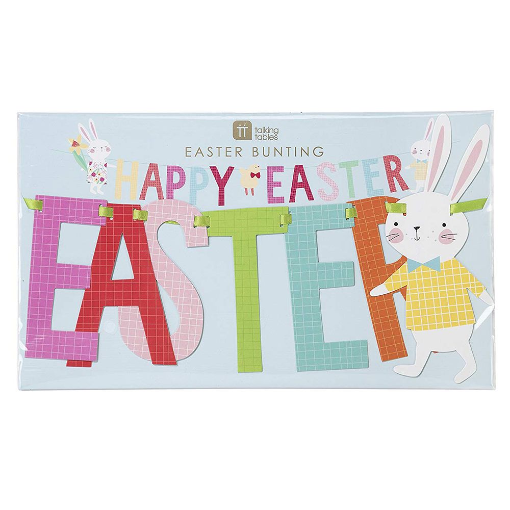 Talking Tables - Hop To It Easter Bunting