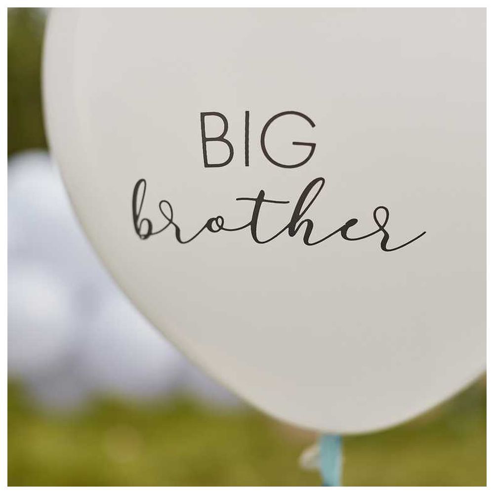 Ginger Ray - Big Brother Balloon w/ Blue Tassels