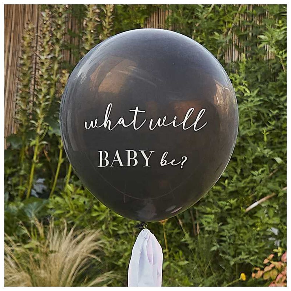 Ginger Ray - What Will Baby Be Gender Reveal Balloon Kit