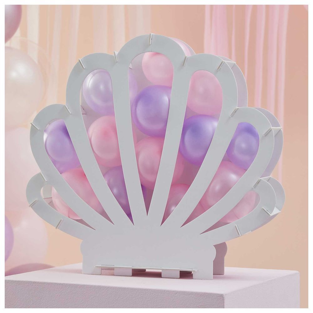 Ginger Ray - Shell Shaped Balloon Mosaic Stand Kit