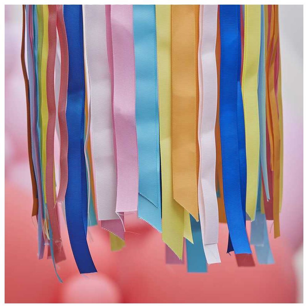 Ginger Ray - Rainbow Hanging Ribbon Hoop