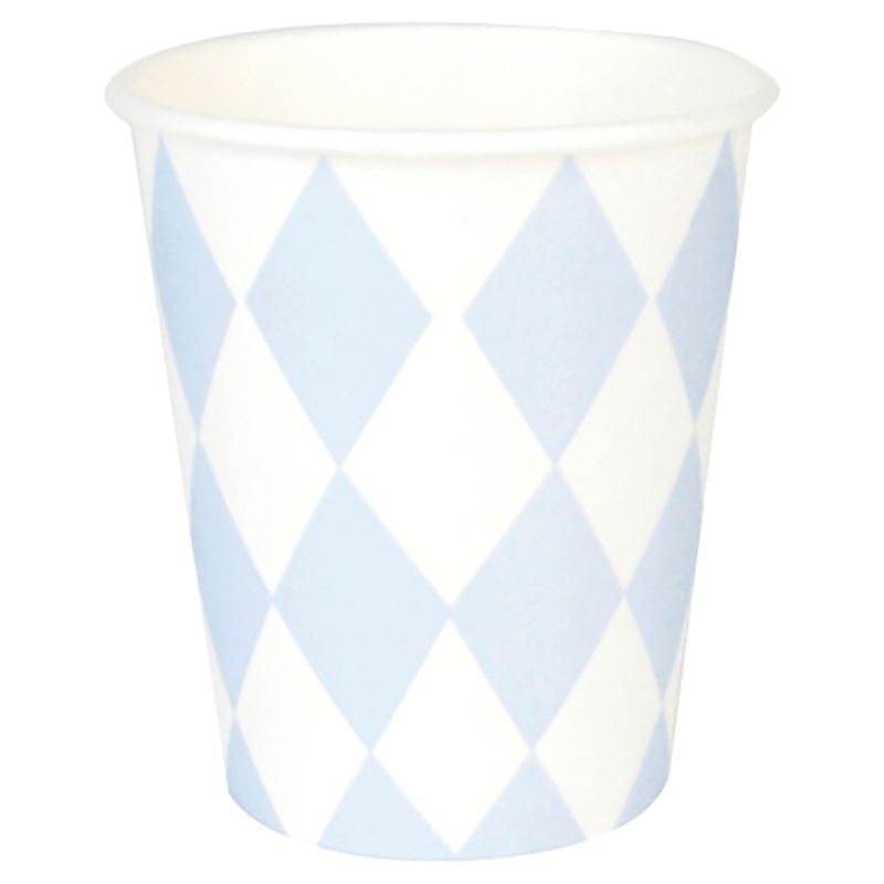 My Little Day - Diamonds Cups - 8pcs - Blue