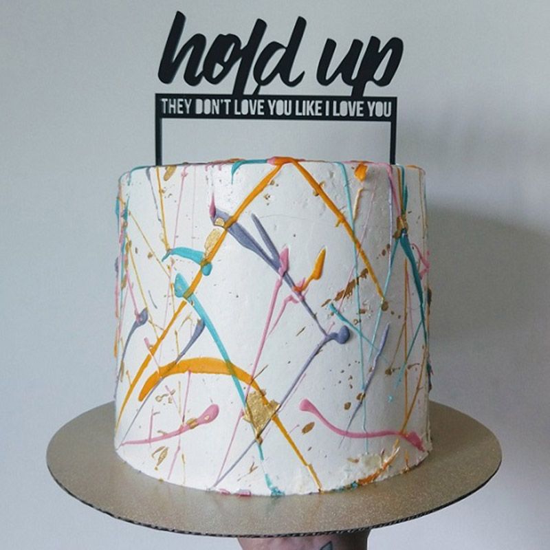 Slice Cake Toppers - Love You Like I Do Cake Topper